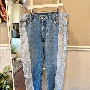 Vintage Levi’s Two-Tone Blue Panel Jeans